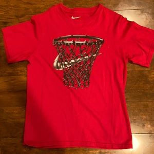 Nike red tee shirt size M